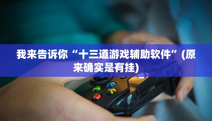 原来才知道wepoker透视辅助挂(详细开挂教程