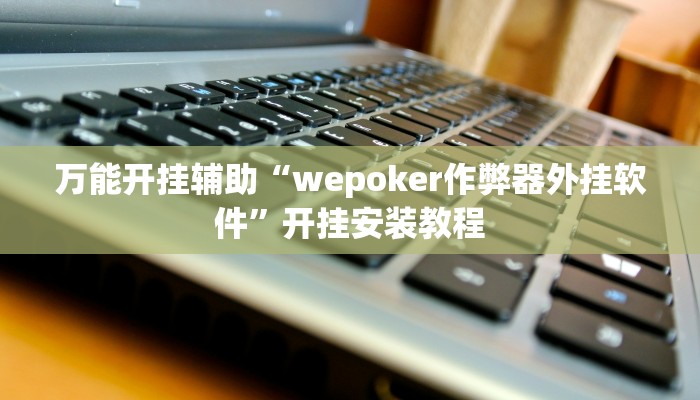 万能开挂辅助“wepoker作弊器外挂软件”开挂安装教程