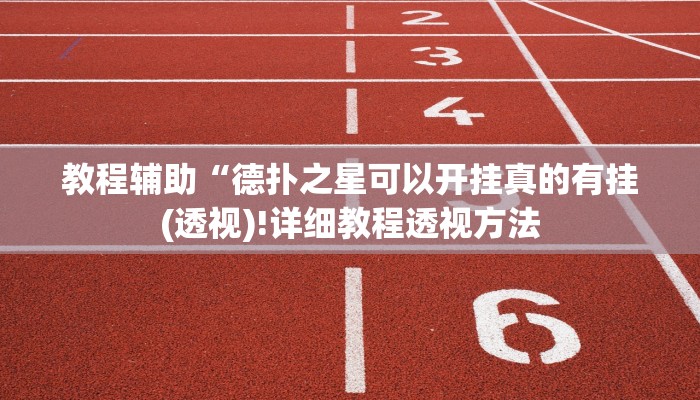 使用分享wepoker透视脚本详细开挂教程