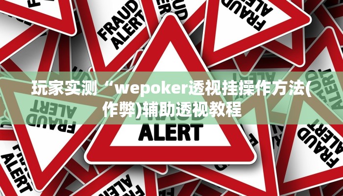使用分享wepoker德州开挂透视软件(透视)功能”学会包赢
