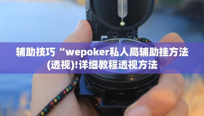 辅助技巧“wepoker私人局辅助挂方法(透视)!详细教程透视方法
