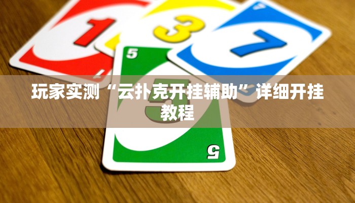 实测辅助wepoker透视挂辅助操作(原来真的能开挂)