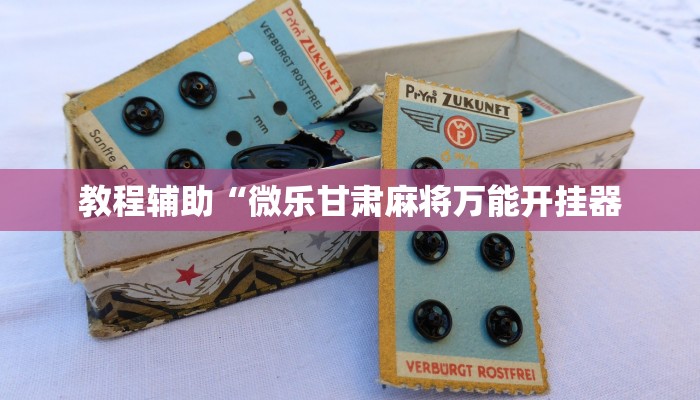 教程辅助“微乐甘肃麻将万能开挂器