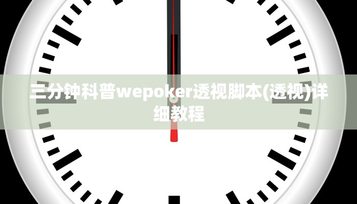 辅助神器wepoker德州辅助软件作弊(透视)功能”学会包赢