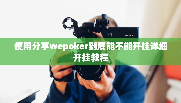 使用分享wepoker到底能不能开挂详细开挂教程