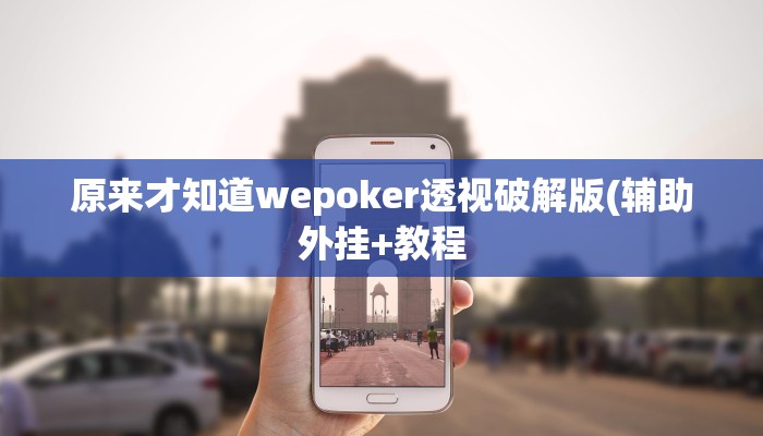 原来才知道wepoker透视破解版(辅助外挂+教程