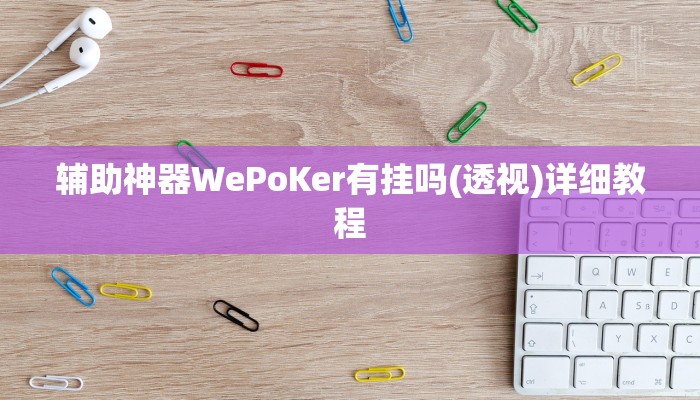 辅助神器WePoKer有挂吗(透视)详细教程