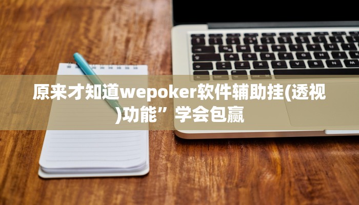 原来才知道wepoker软件辅助挂(透视)功能”学会包赢