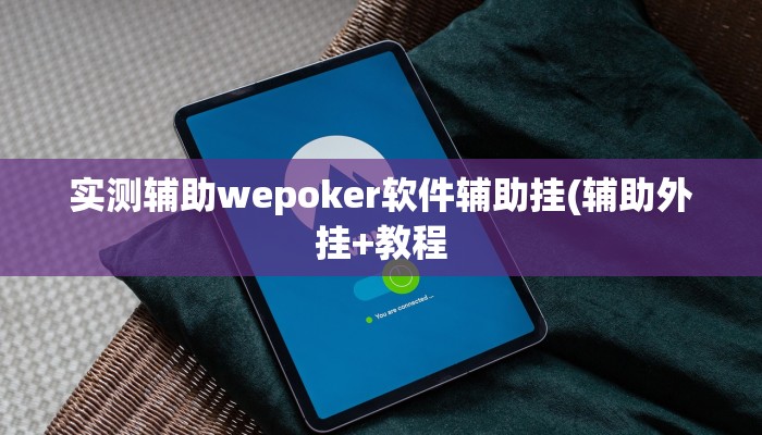 实测辅助wepoker软件辅助挂(辅助外挂+教程