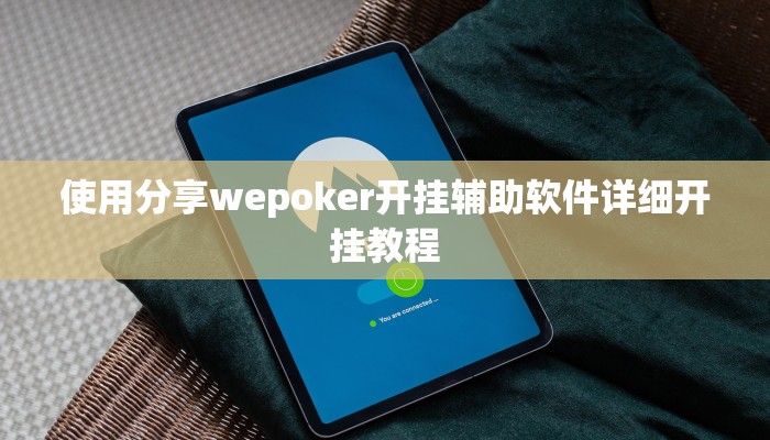 使用分享wepoker开挂辅助软件详细开挂教程
