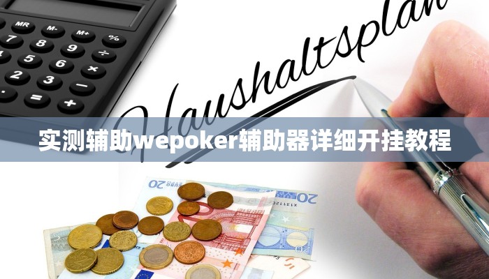 实测辅助wepoker辅助器详细开挂教程