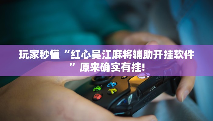玩家秒懂“红心吴江麻将辅助开挂软件”原来确实有挂!