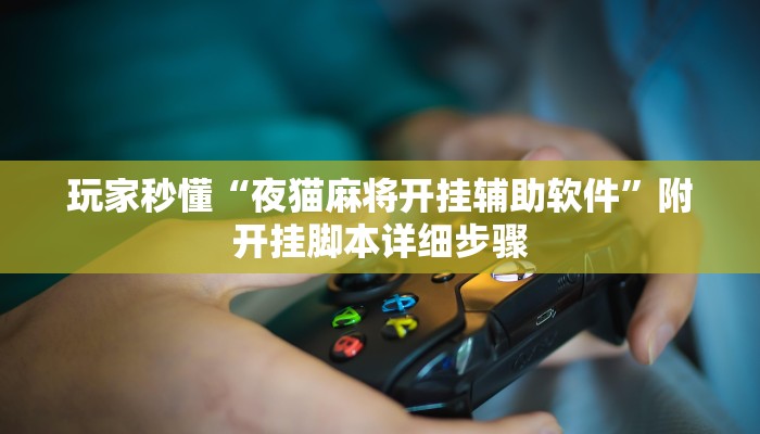 玩家秒懂“夜猫麻将开挂辅助软件”附开挂脚本详细步骤