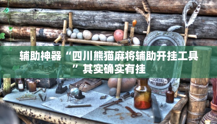 辅助神器“四川熊猫麻将辅助开挂工具”其实确实有挂