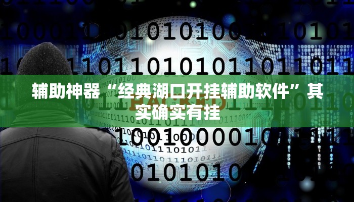 辅助神器“经典湖口开挂辅助软件”其实确实有挂