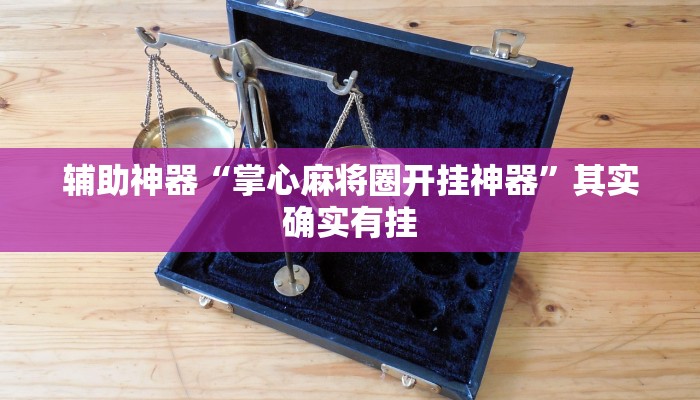 辅助神器“攸县碰胡开挂的软件”其实确实有挂