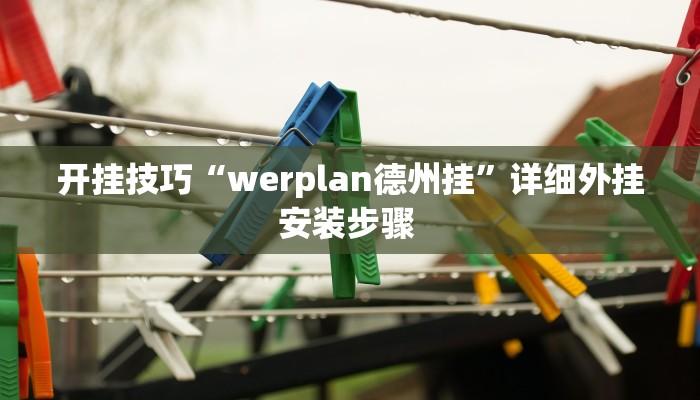 开挂技巧“werplan德州挂”详细外挂安装步骤 