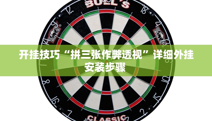 开挂技巧“拼三张作弊透视”详细外挂安装步骤 