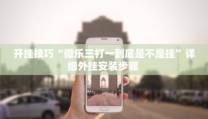 开挂技巧“微乐三打一到底是不是挂”详细外挂安装步骤 