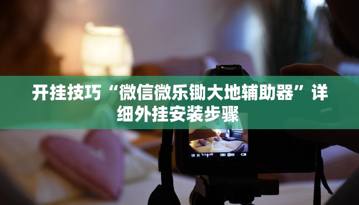 开挂技巧“微信微乐锄大地辅助器”详细外挂安装步骤 