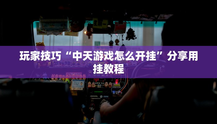 玩家技巧“中天游戏怎么开挂”分享用挂教程 玩家技巧“中天游戏怎么开挂”分享用挂教程