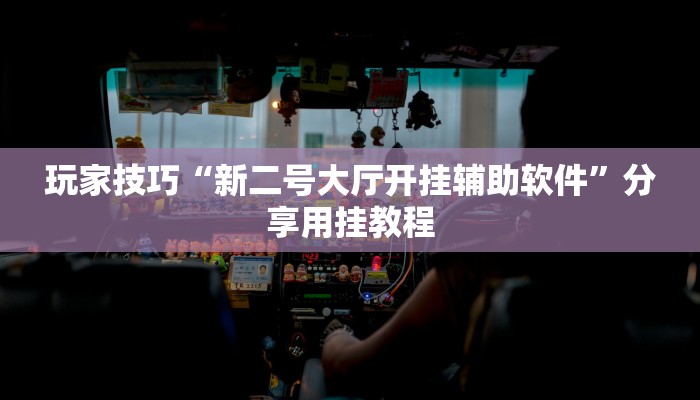 玩家技巧“新二号大厅开挂辅助软件”分享用挂教程 玩家技巧“新二号大厅开挂辅助软件”分享用挂教程