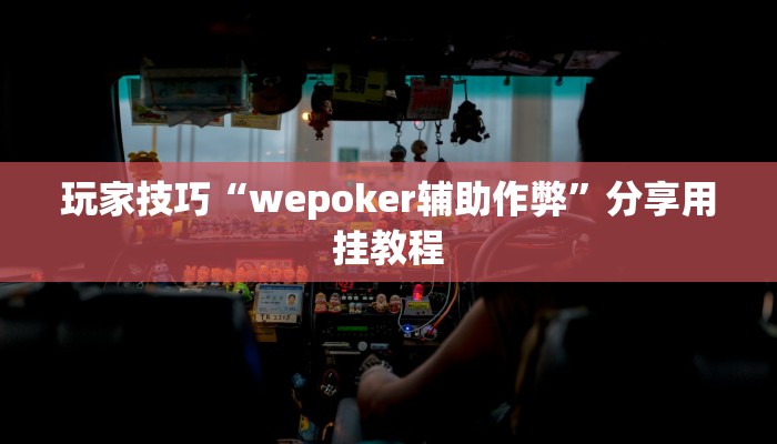 玩家技巧“wepoker辅助作弊”分享用挂教程 玩家技巧“wepoker辅助作弊”分享用挂教程