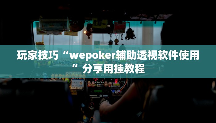 玩家技巧“wepoker辅助透视软件使用”分享用挂教程