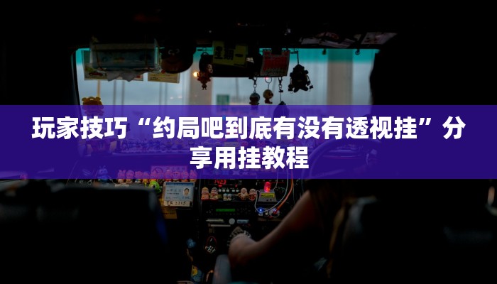 玩家技巧“约局吧到底有没有透视挂”分享用挂教程 玩家技巧“约局吧到底有没有透视挂”分享用挂教程